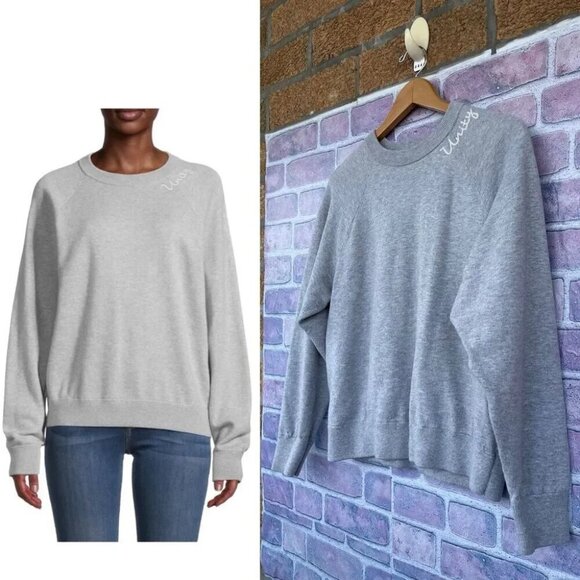 360 CASHMERE Unity Raglan-Sleeve Sweatshirt medium - Picture 1 of 9